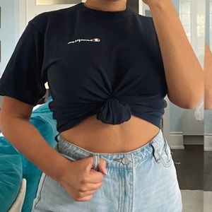 Navy Authentic Champion T-shirt